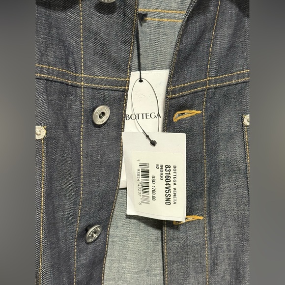 Bottega Veneta indigo denim jacket - Picture 7 of 14